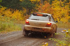 Ivo Draganov / Vladimir Yanev Subaru WRX Wagon on SS3, Bob Lake I.