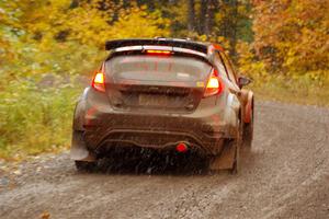 Dave Wallingford / Leanne Junnila Ford Fiesta R5 on SS3, Bob Lake I.