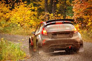 Dave Wallingford / Leanne Junnila Ford Fiesta R5 on SS3, Bob Lake I.