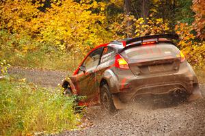 Dave Wallingford / Leanne Junnila Ford Fiesta R5 on SS3, Bob Lake I.