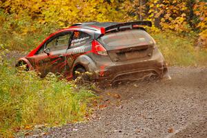 Dave Wallingford / Leanne Junnila Ford Fiesta R5 on SS3, Bob Lake I.