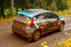 Lia Block / Matt James Ford Fiesta on SS3, Bob Lake I.