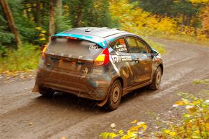 Lia Block / Matt James Ford Fiesta on SS3, Bob Lake I.