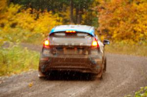 Lia Block / Matt James Ford Fiesta on SS3, Bob Lake I.