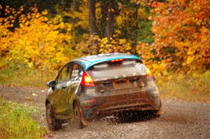 Lia Block / Matt James Ford Fiesta on SS3, Bob Lake I.