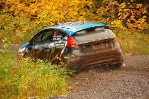 Lia Block / Matt James Ford Fiesta on SS3, Bob Lake I.