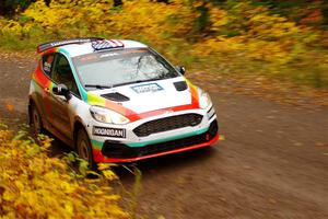 Lucy Block / Michelle Miller Ford Fiesta Rally3 on SS3, Bob Lake I.