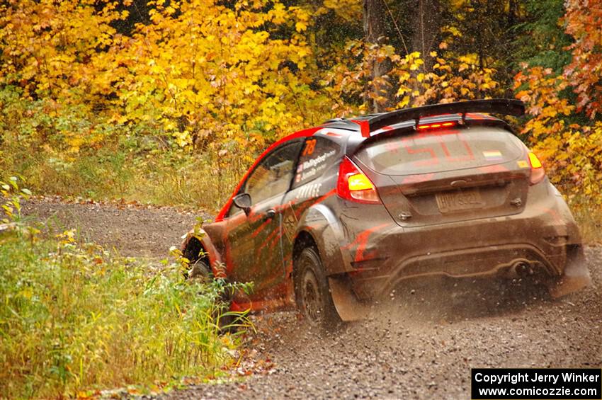 Dave Wallingford / Leanne Junnila Ford Fiesta R5 on SS3, Bob Lake I.