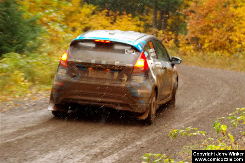 Lia Block / Matt James Ford Fiesta on SS3, Bob Lake I.