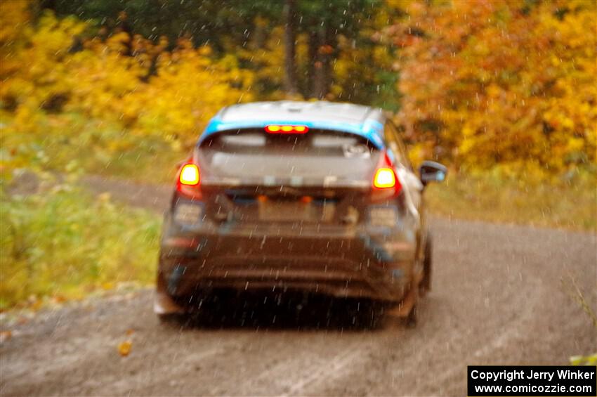 Lia Block / Matt James Ford Fiesta on SS3, Bob Lake I.