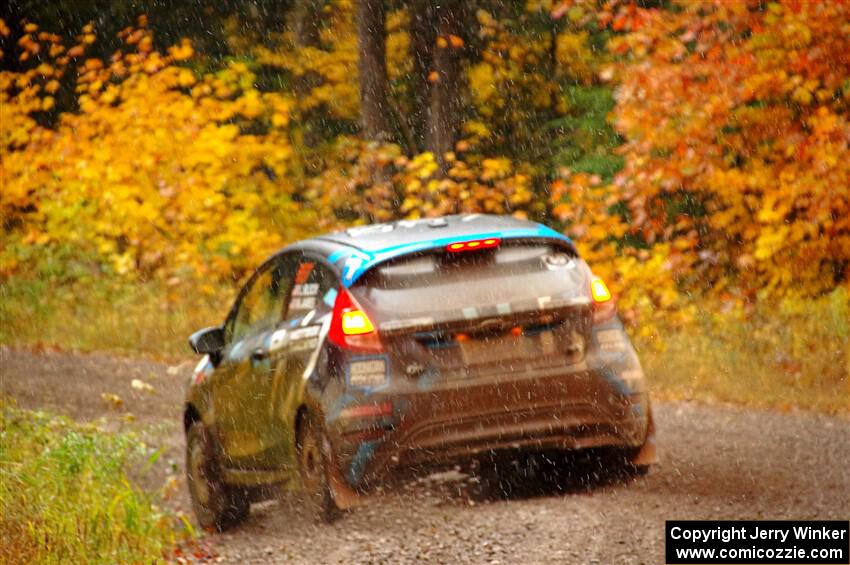 Lia Block / Matt James Ford Fiesta on SS3, Bob Lake I.