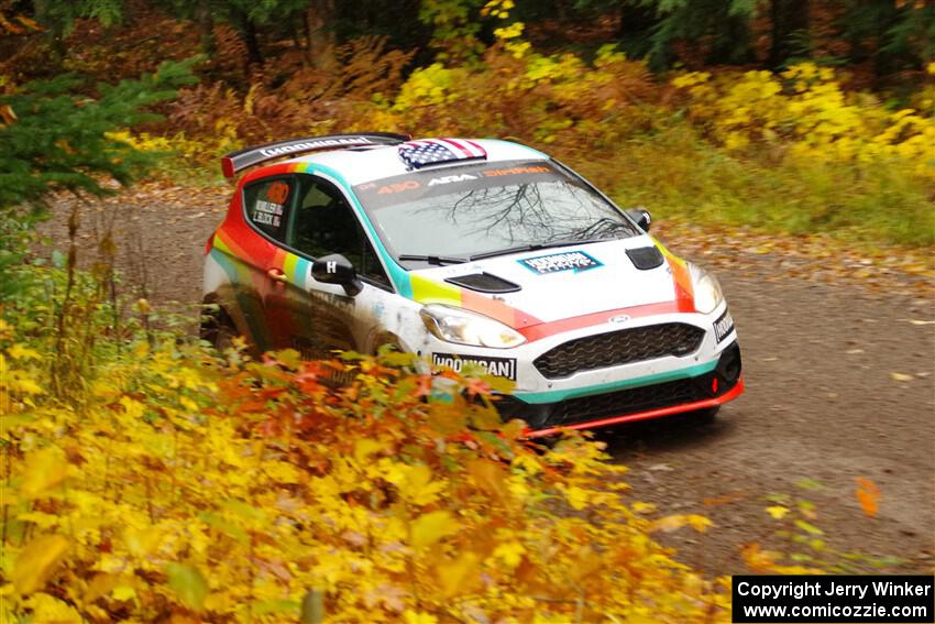 Lucy Block / Michelle Miller Ford Fiesta Rally3 on SS3, Bob Lake I.