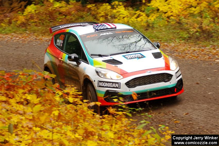 Lucy Block / Michelle Miller Ford Fiesta Rally3 on SS3, Bob Lake I.