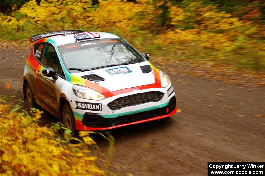 Lucy Block / Michelle Miller Ford Fiesta Rally3 on SS3, Bob Lake I.