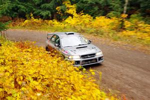 Dylan Gondyke / Sara Nonack Subaru Impreza on SS3, Bob Lake I.