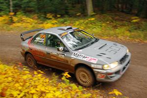 Dylan Gondyke / Sara Nonack Subaru Impreza on SS3, Bob Lake I.