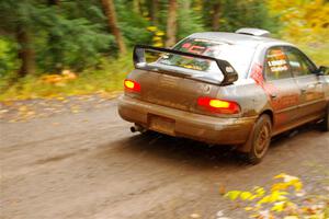 Dylan Gondyke / Sara Nonack Subaru Impreza on SS3, Bob Lake I.