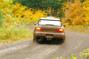 Dylan Gondyke / Sara Nonack Subaru Impreza on SS3, Bob Lake I.