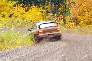 Dylan Gondyke / Sara Nonack Subaru Impreza on SS3, Bob Lake I.