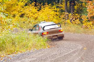 Dylan Gondyke / Sara Nonack Subaru Impreza on SS3, Bob Lake I.