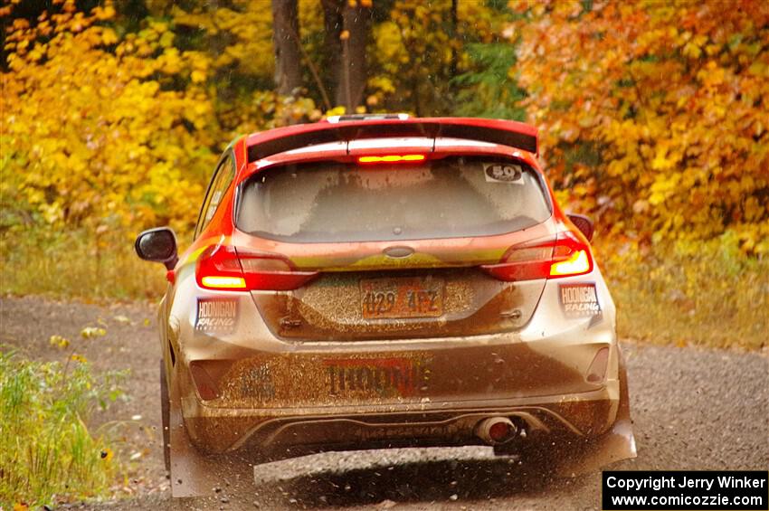 Lucy Block / Michelle Miller Ford Fiesta Rally3 on SS3, Bob Lake I.