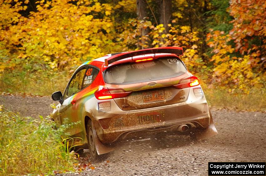 Lucy Block / Michelle Miller Ford Fiesta Rally3 on SS3, Bob Lake I.