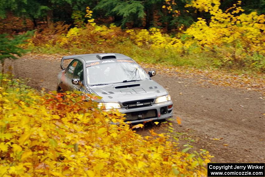 Dylan Gondyke / Sara Nonack Subaru Impreza on SS3, Bob Lake I.