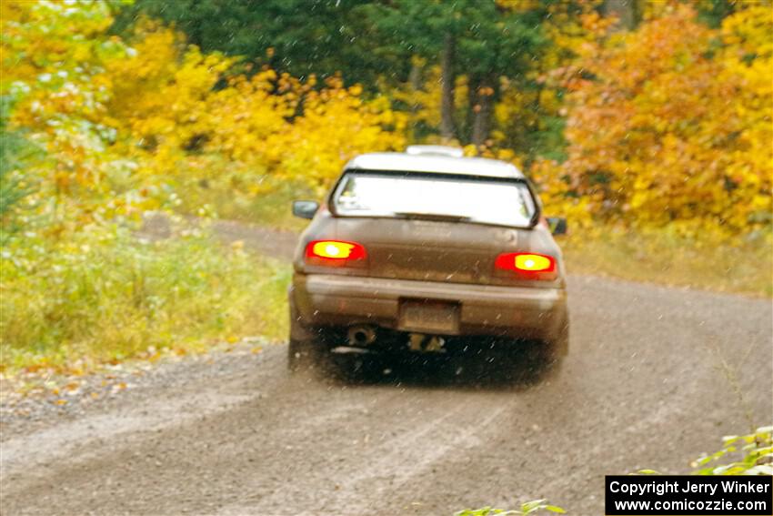 Dylan Gondyke / Sara Nonack Subaru Impreza on SS3, Bob Lake I.