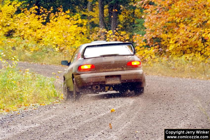 Dylan Gondyke / Sara Nonack Subaru Impreza on SS3, Bob Lake I.