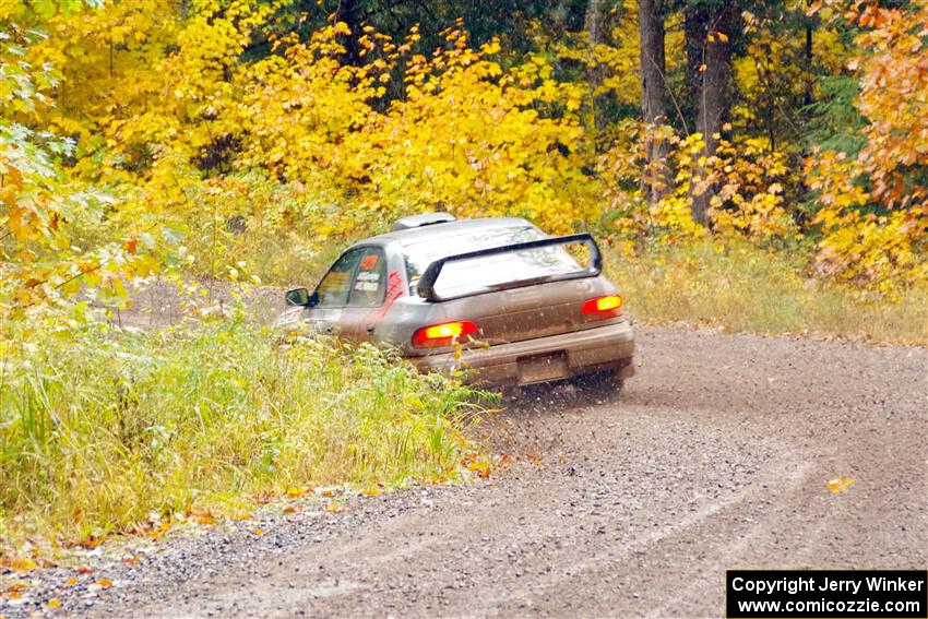 Dylan Gondyke / Sara Nonack Subaru Impreza on SS3, Bob Lake I.