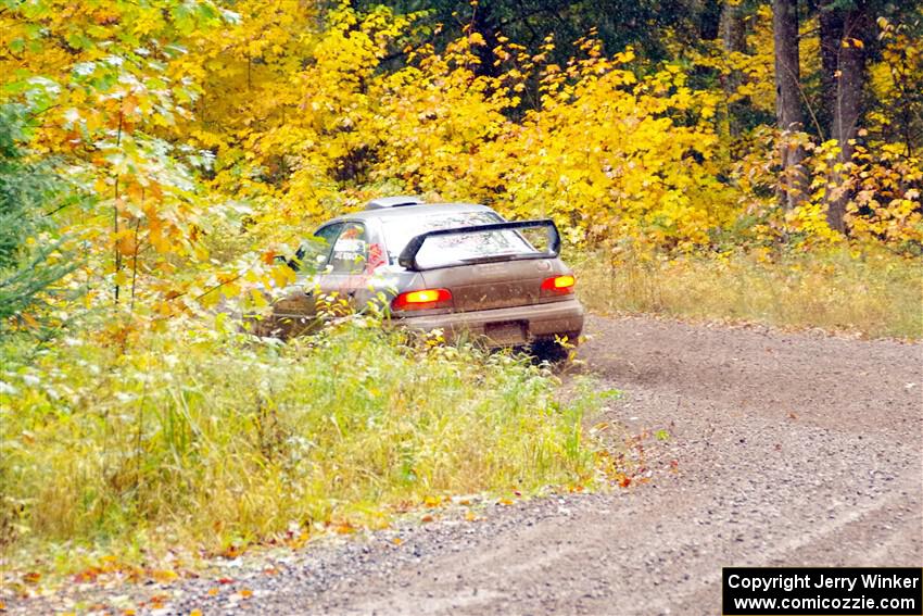 Dylan Gondyke / Sara Nonack Subaru Impreza on SS3, Bob Lake I.