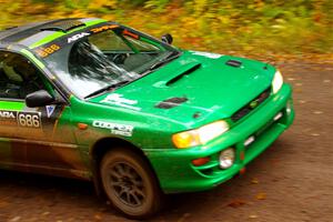 Jordan Locher / Tom Addison Subaru Impreza 2.5RS on SS3, Bob Lake I.