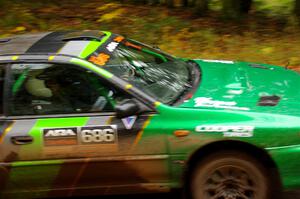 Jordan Locher / Tom Addison Subaru Impreza 2.5RS on SS3, Bob Lake I.