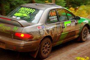 Jordan Locher / Tom Addison Subaru Impreza 2.5RS on SS3, Bob Lake I.