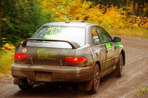 Jordan Locher / Tom Addison Subaru Impreza 2.5RS on SS3, Bob Lake I.