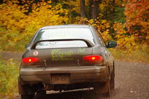 Jordan Locher / Tom Addison Subaru Impreza 2.5RS on SS3, Bob Lake I.