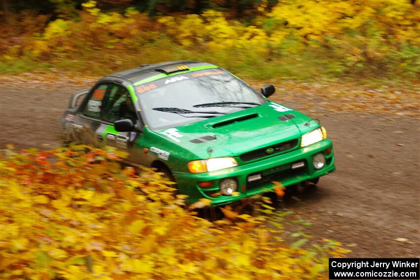 Jordan Locher / Tom Addison Subaru Impreza 2.5RS on SS3, Bob Lake I.