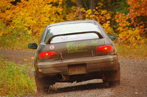 Jordan Locher / Tom Addison Subaru Impreza 2.5RS on SS3, Bob Lake I.