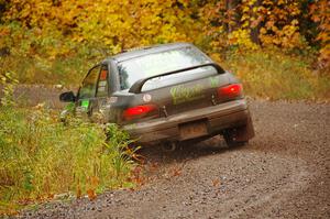 Jordan Locher / Tom Addison Subaru Impreza 2.5RS on SS3, Bob Lake I.