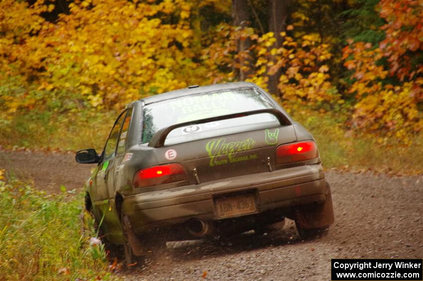 Jordan Locher / Tom Addison Subaru Impreza 2.5RS on SS3, Bob Lake I.