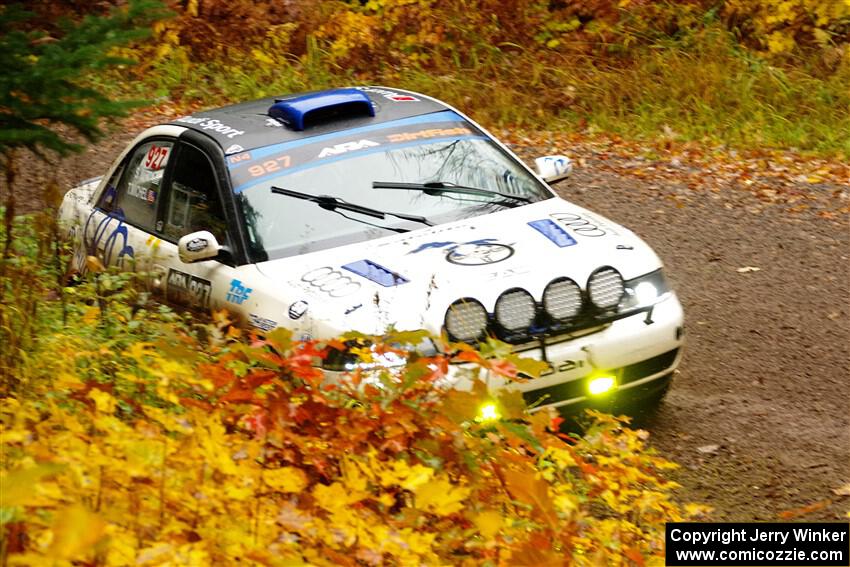 Tim Michel / Shanti Witt Audi A4 Quattro on SS3, Bob Lake I.