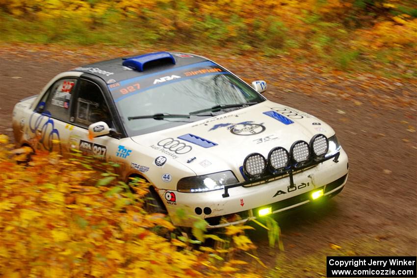 Tim Michel / Shanti Witt Audi A4 Quattro on SS3, Bob Lake I.