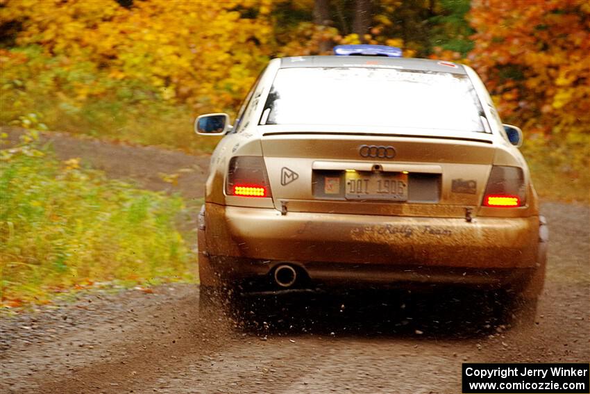 Tim Michel / Shanti Witt Audi A4 Quattro on SS3, Bob Lake I.