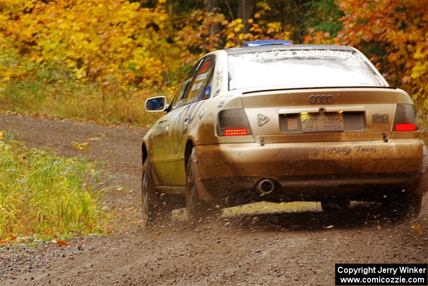 Tim Michel / Shanti Witt Audi A4 Quattro on SS3, Bob Lake I.