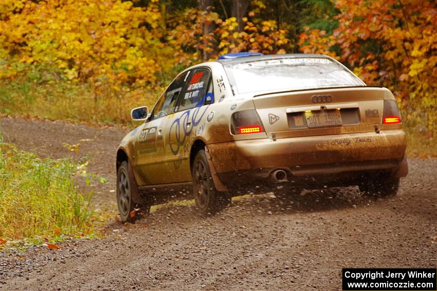 Tim Michel / Shanti Witt Audi A4 Quattro on SS3, Bob Lake I.