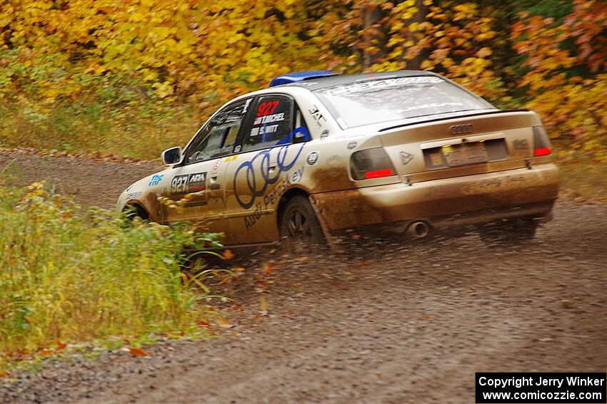 Tim Michel / Shanti Witt Audi A4 Quattro on SS3, Bob Lake I.