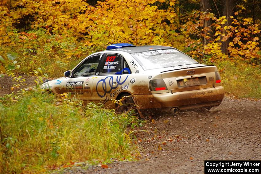 Tim Michel / Shanti Witt Audi A4 Quattro on SS3, Bob Lake I.