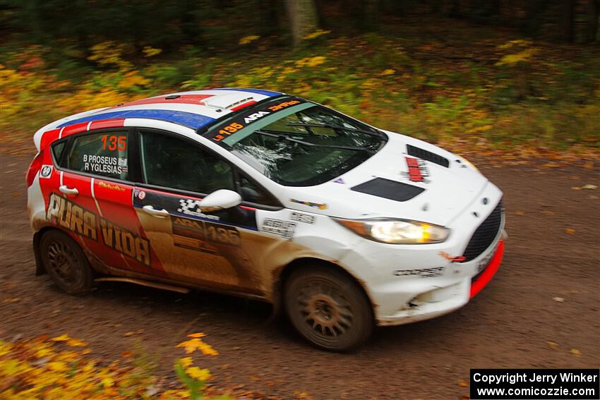 Roberto Yglesias / Bryce Proseus Ford Fiesta ST on SS3, Bob Lake I.