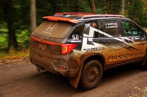 Chris Sladek / John Sharps Honda Passport on SS3, Bob Lake I.