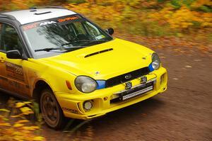 Greg Healey / Cindy Krolikowski Subaru Impeza Outback Sport on SS3, Bob Lake I.